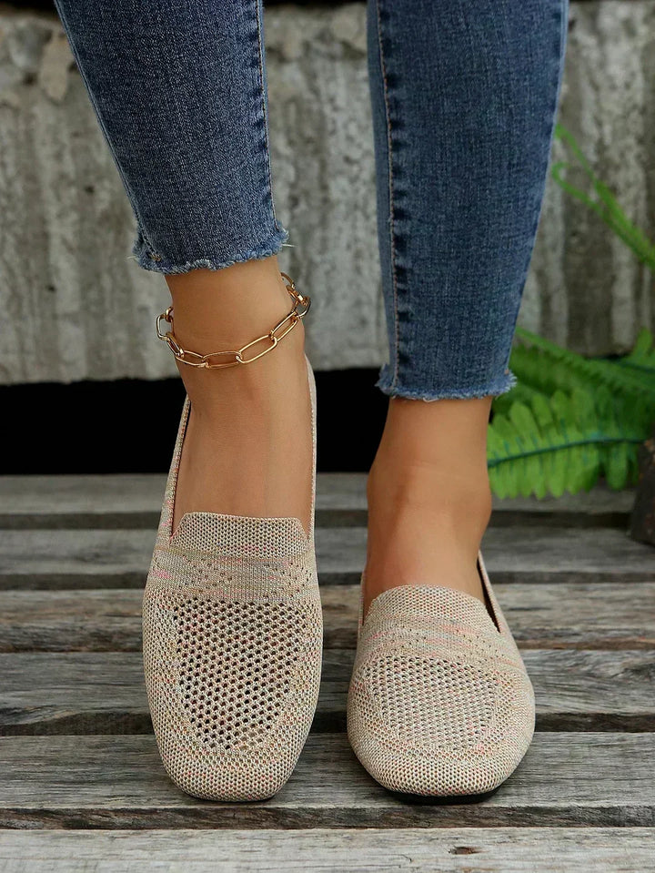 Barbara | Bequeme Strick-Slipper