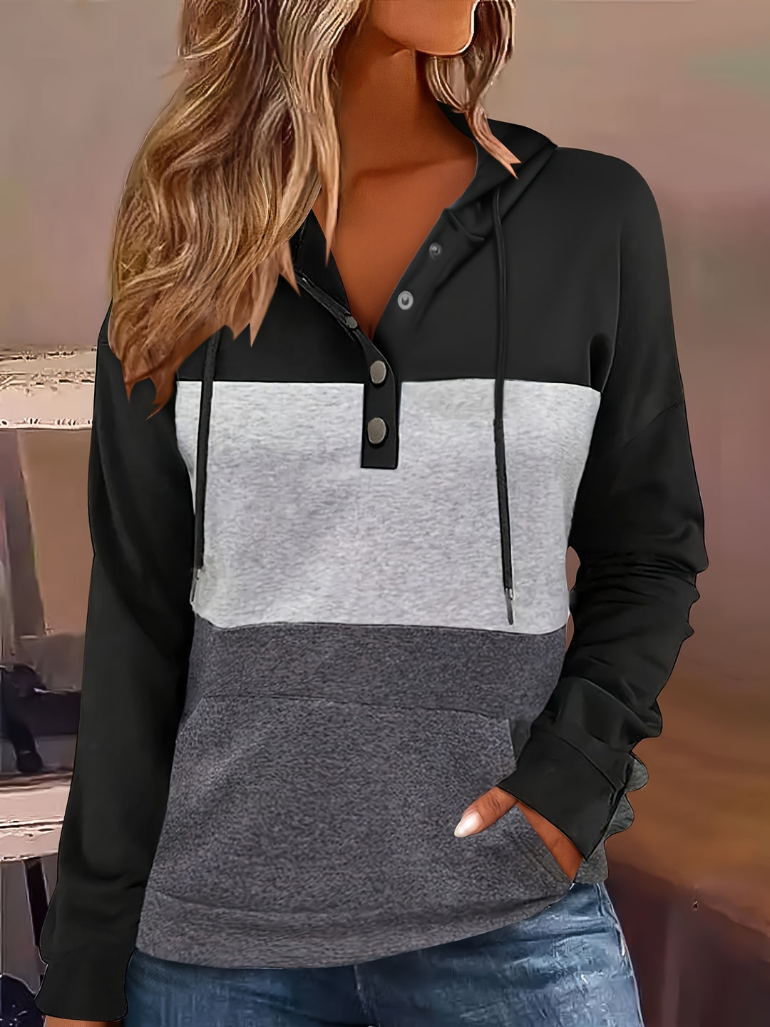 Ellen | Sportlich-Eleganter Kapuzenpullover