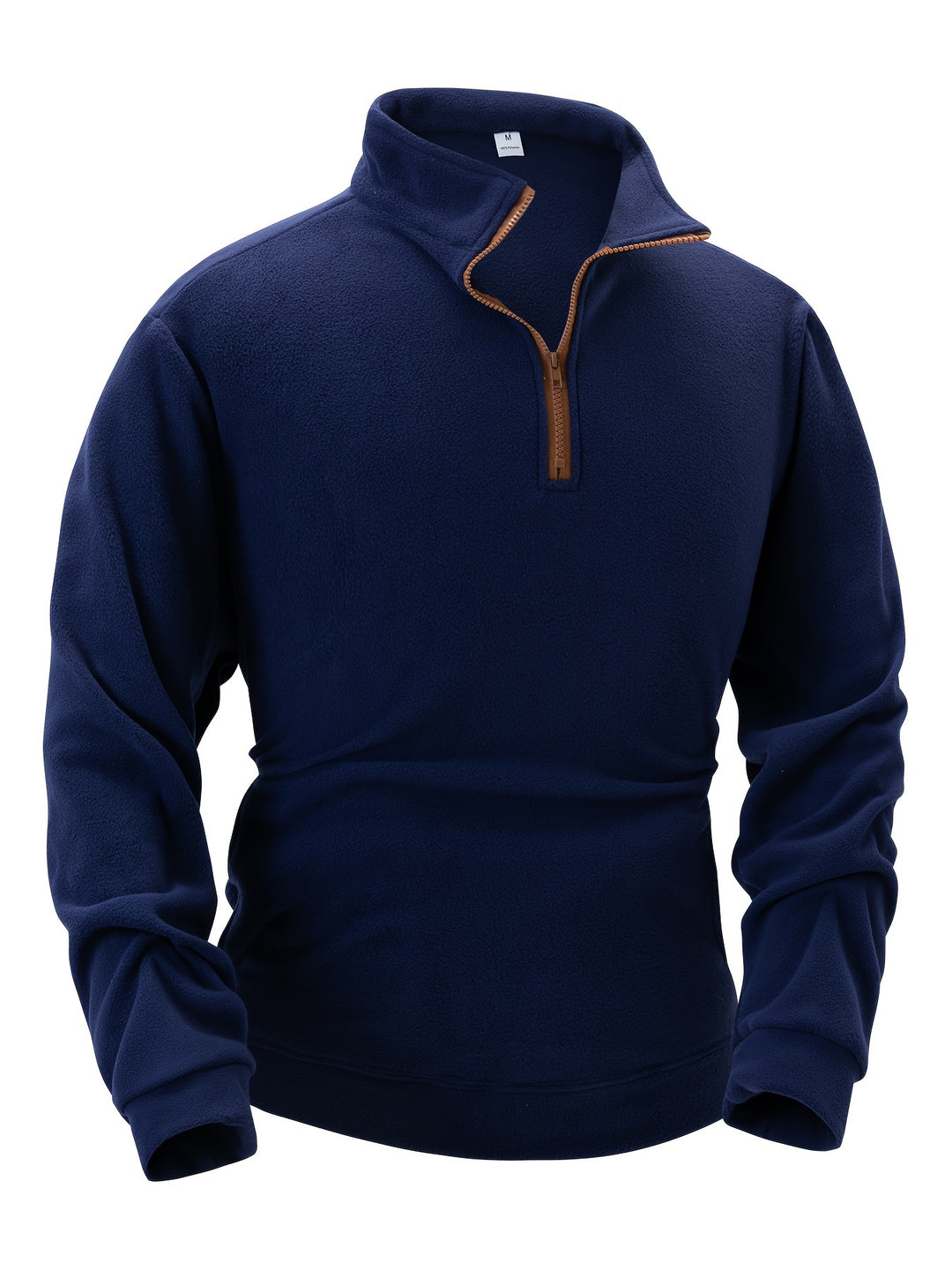 Ralf | Sportlicher Zip-Pullover mit Stehkragen