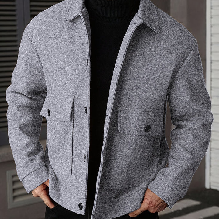 Christoph | Vielseitige Herrenjacke im Hemdstil