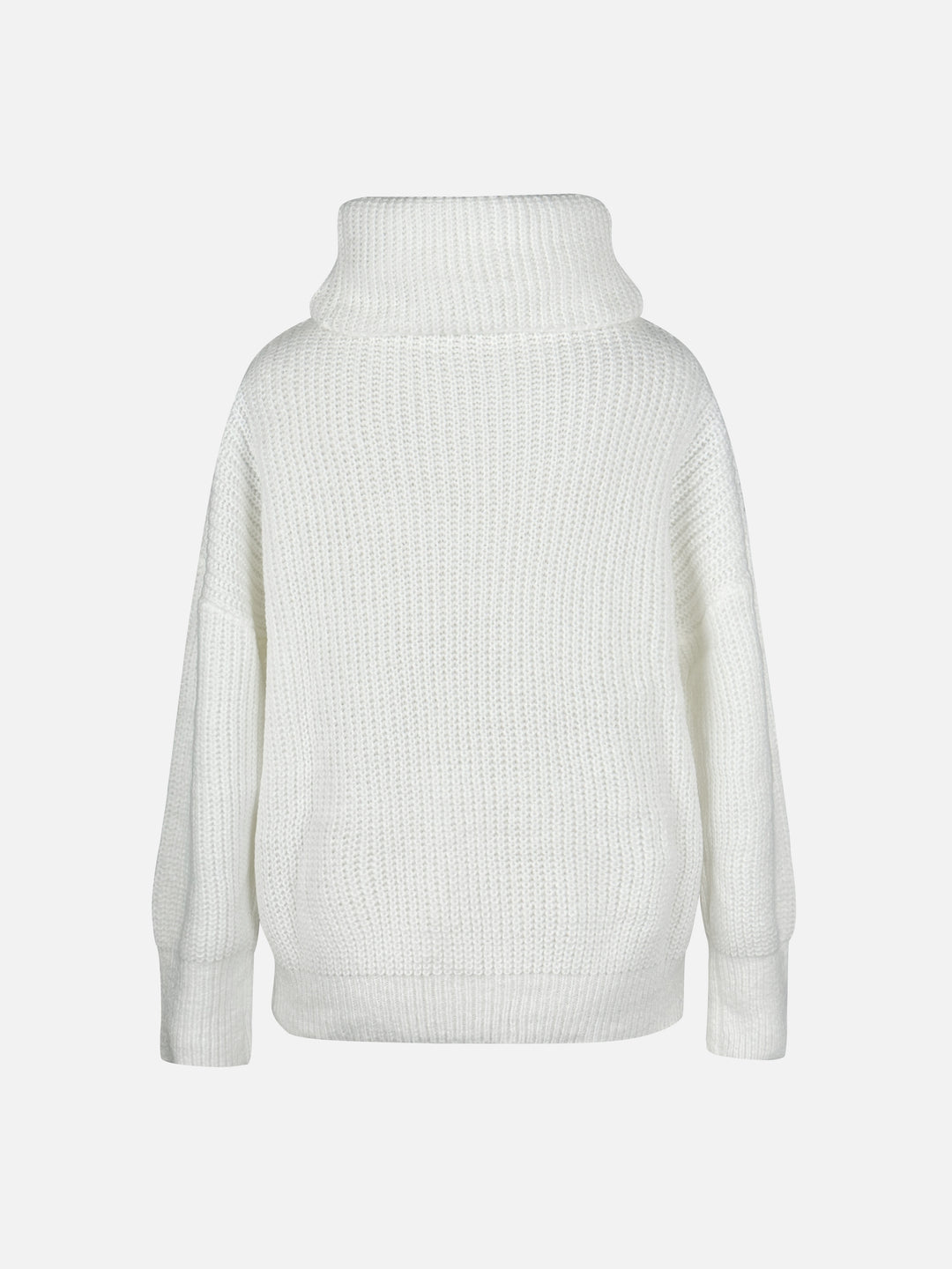 Elisa | Kuscheliger Rollkragen-Pullover mit Zierknöpfen