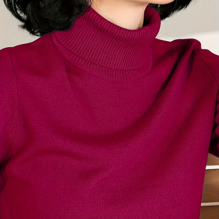 Hertha | Femininer Rollkragenpullover
