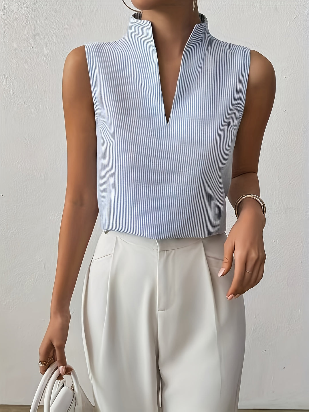Wanda | Elegantes Ärmelloses Top