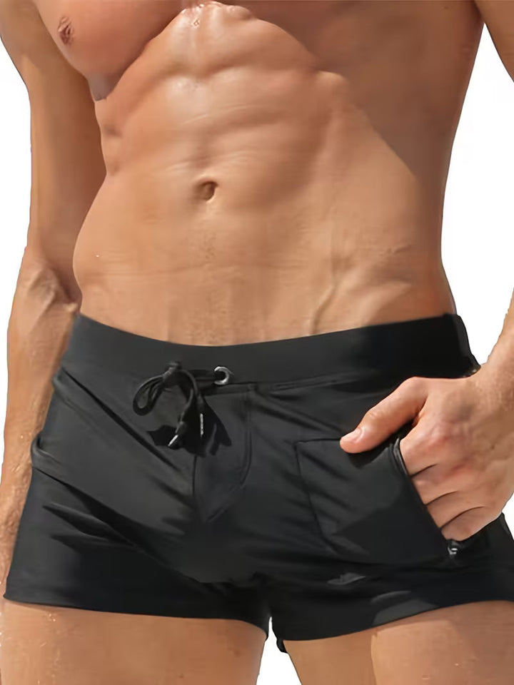 Joachim | Sportliche Badehose mit Tunnelzug