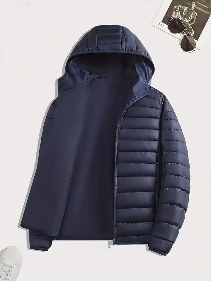 Gerrit | Wärmende Steppjacke mit Kapuze