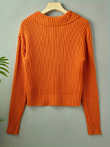 Hanne | Weicher Kragen-Strickpullover