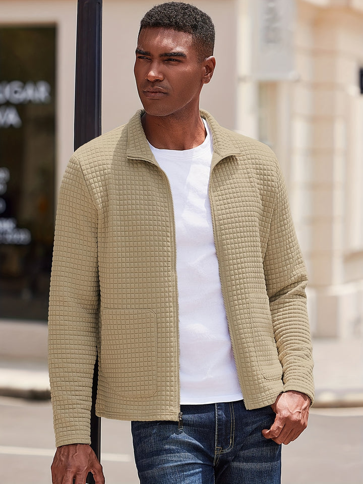 Heinrich | Sportliche Zip-Jacke mit Struktur