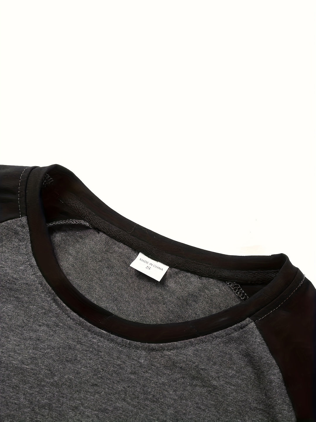 Erich | Sportliches Langarmshirt im Zweifarben-Design