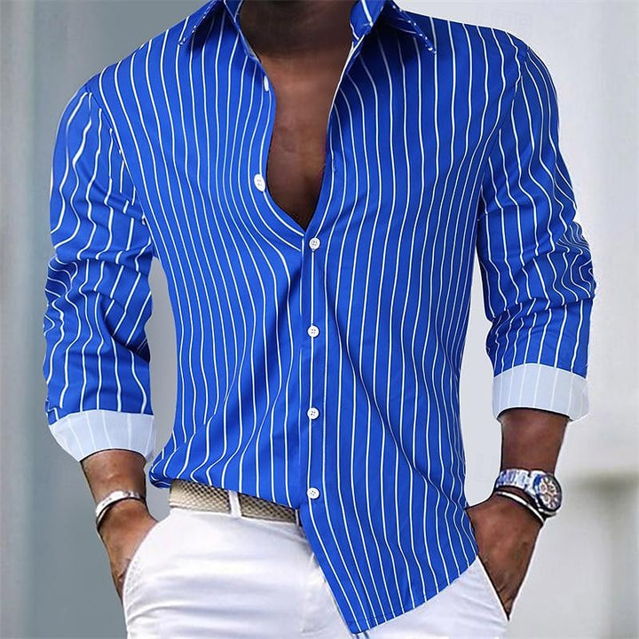 Theodor | Elegantes Streifenhemd