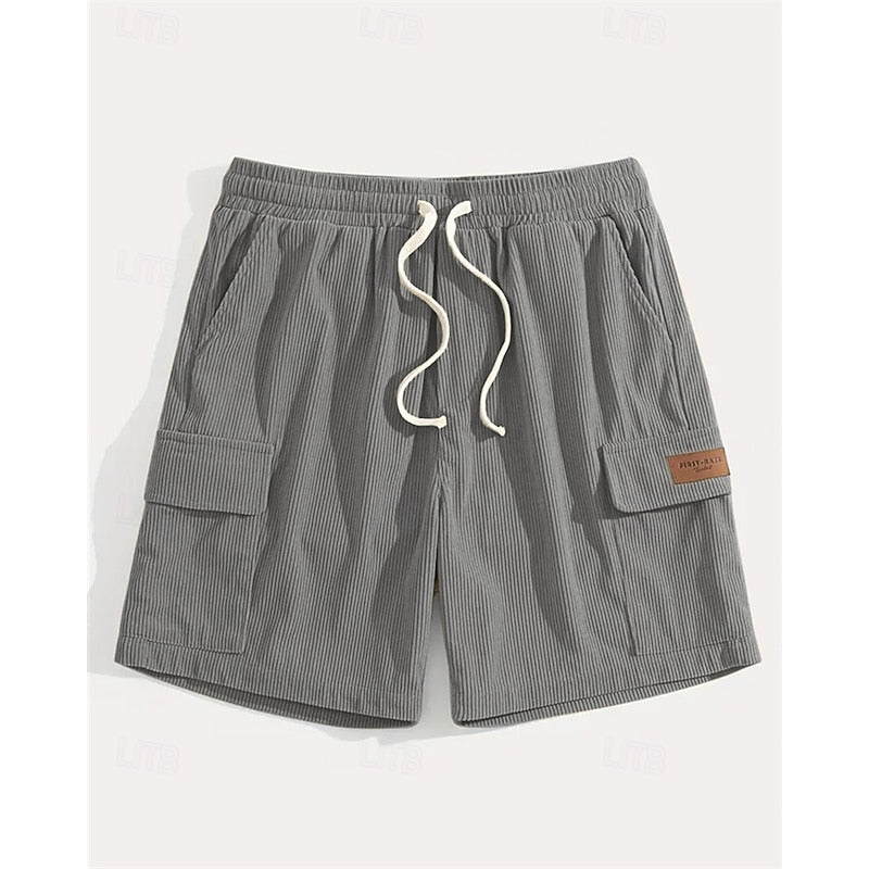 Siegfried | Lässige Cargo-Shorts mit Kordelzug