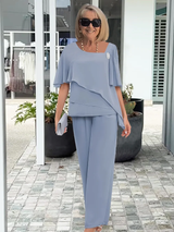 Marion | Eleganter Zweiteiler mit Flügelärmeln