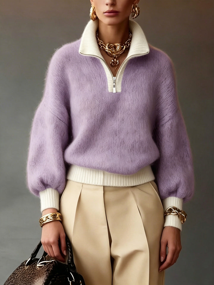 Freya | Kuscheliger Troyer-Pullover