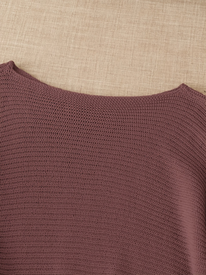Heidrun | Lockerer Strickpullover
