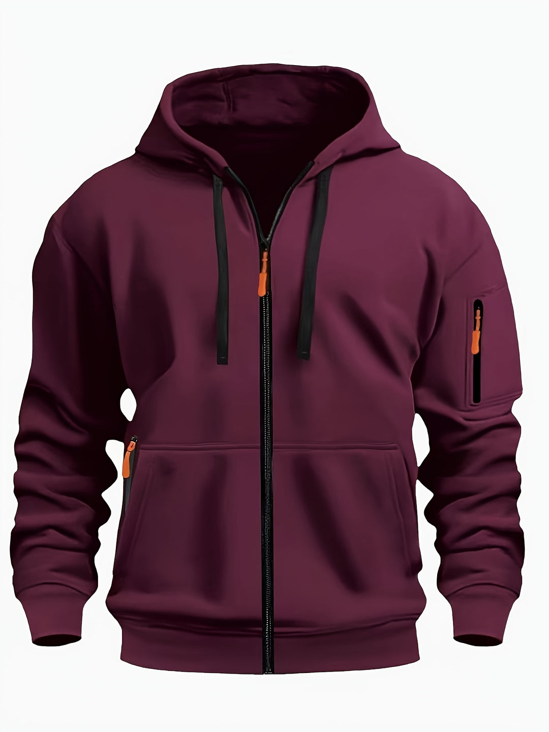 Hagen | Sportliche Kapuzenjacke mit Reißverschluss