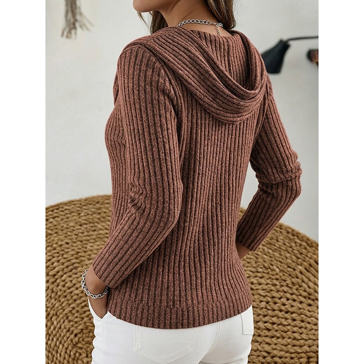 Antonia | Weicher Wasserfall-Pullover mit Rippstruktur