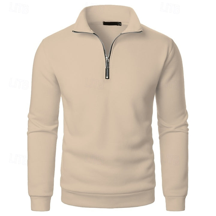 Sven | Sportlicher Stehkragen-Pullover
