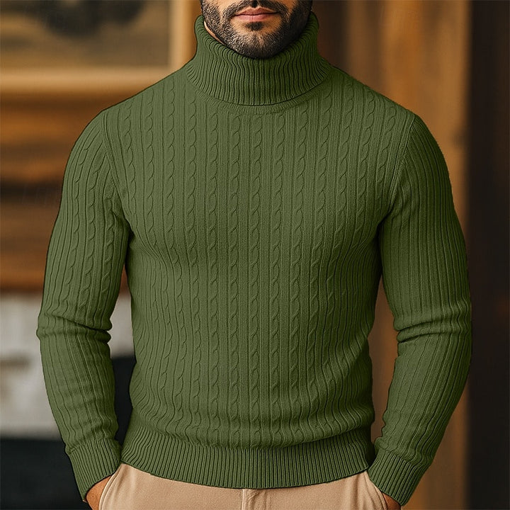 Clemens | Klassischer Rollkragenpullover