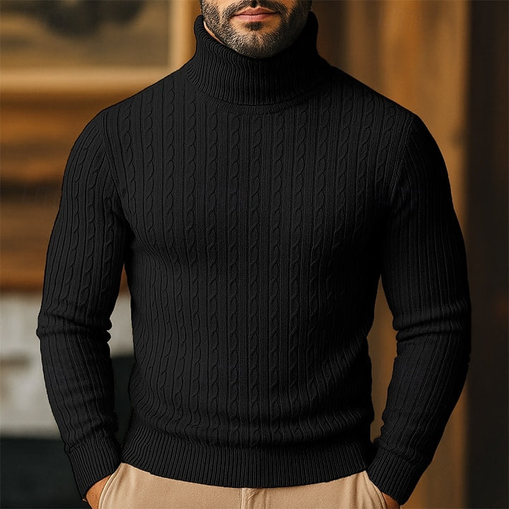 Clemens | Klassischer Rollkragenpullover
