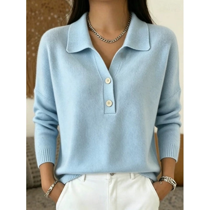 Iris | Eleganter Pullover mit Polokragen