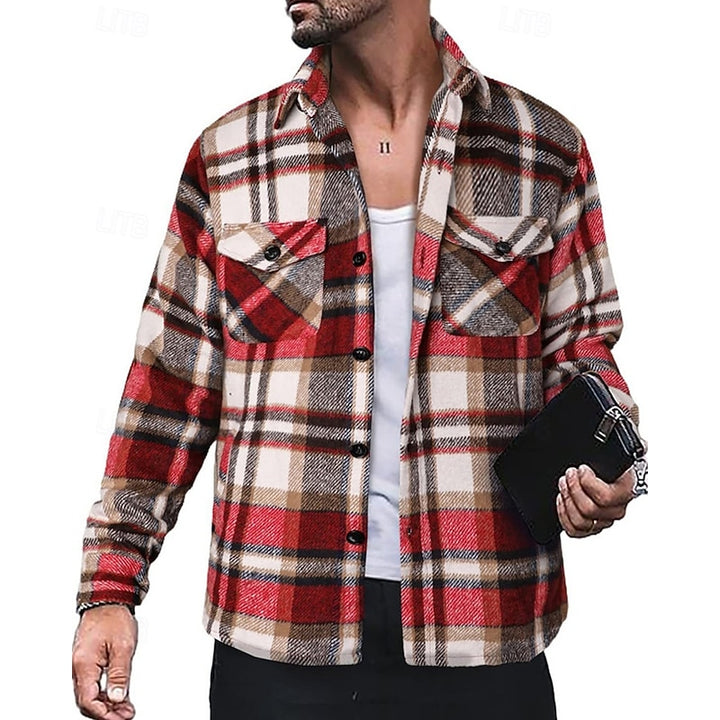 Vincent | Karierte Hemdjacke