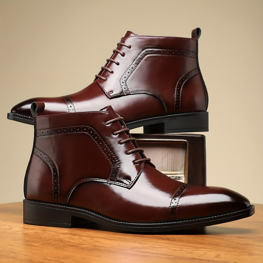 Erwin | Elegante Schnürstiefeletten