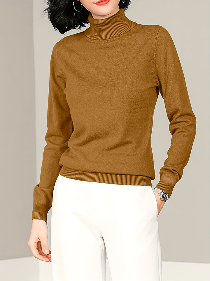 Hertha | Femininer Rollkragenpullover