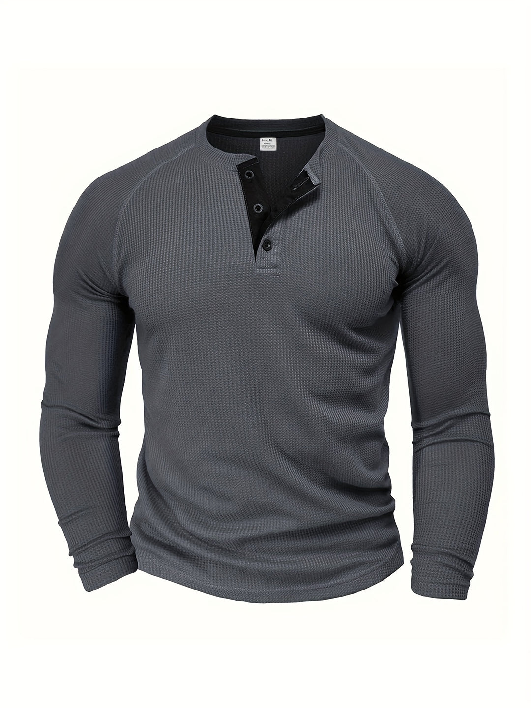 Manuel | Sportlich-eleganter Henley-Pullover