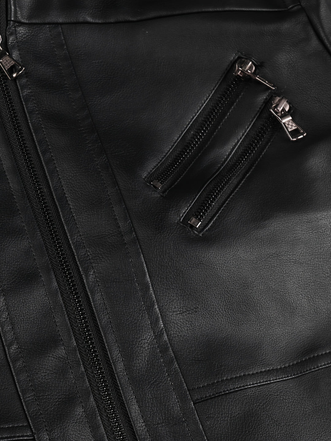 Tobias | Kapuzen-Bikerjacke im Vintage-Stil