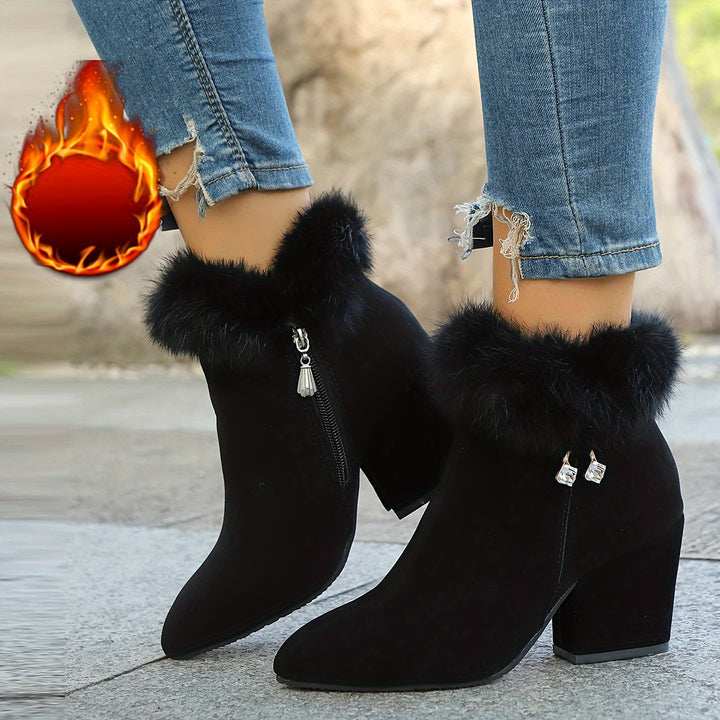 Gesine | Elegante Stiefeletten mit Blockabsatz