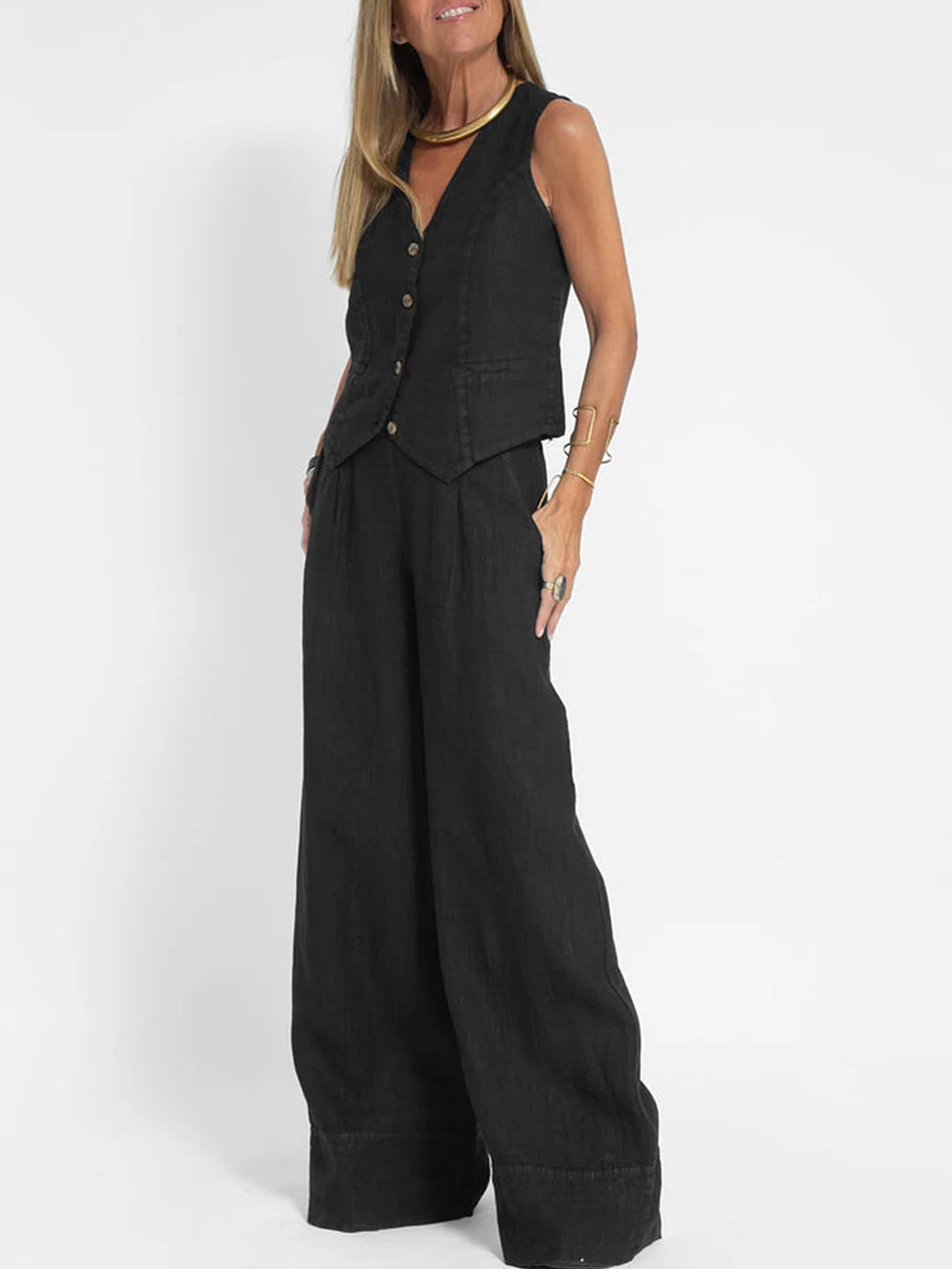 Heike | Elegantes Westen-Hosen-Set