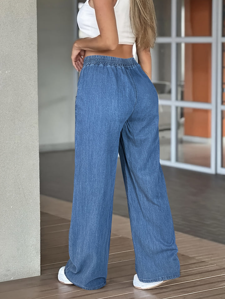 Ramona | Lässig Geschnittene Weite Hose