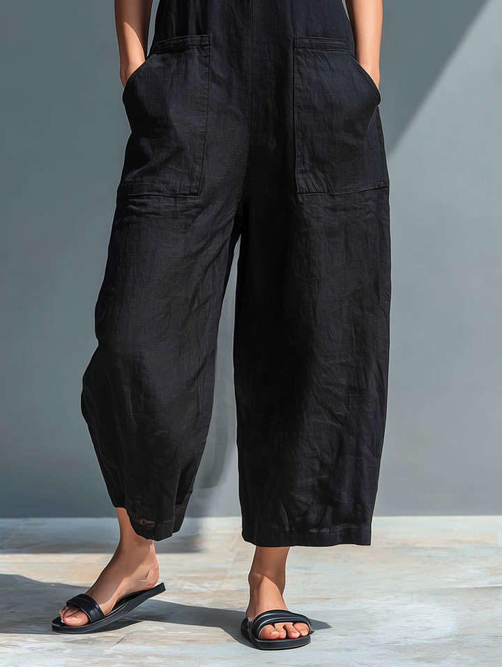Mechthild | Eleganter Ärmelloser Jumpsuit