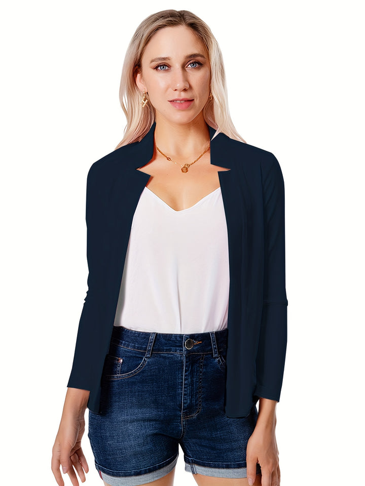 Birgit | Offener Blazer mit Reverskragen