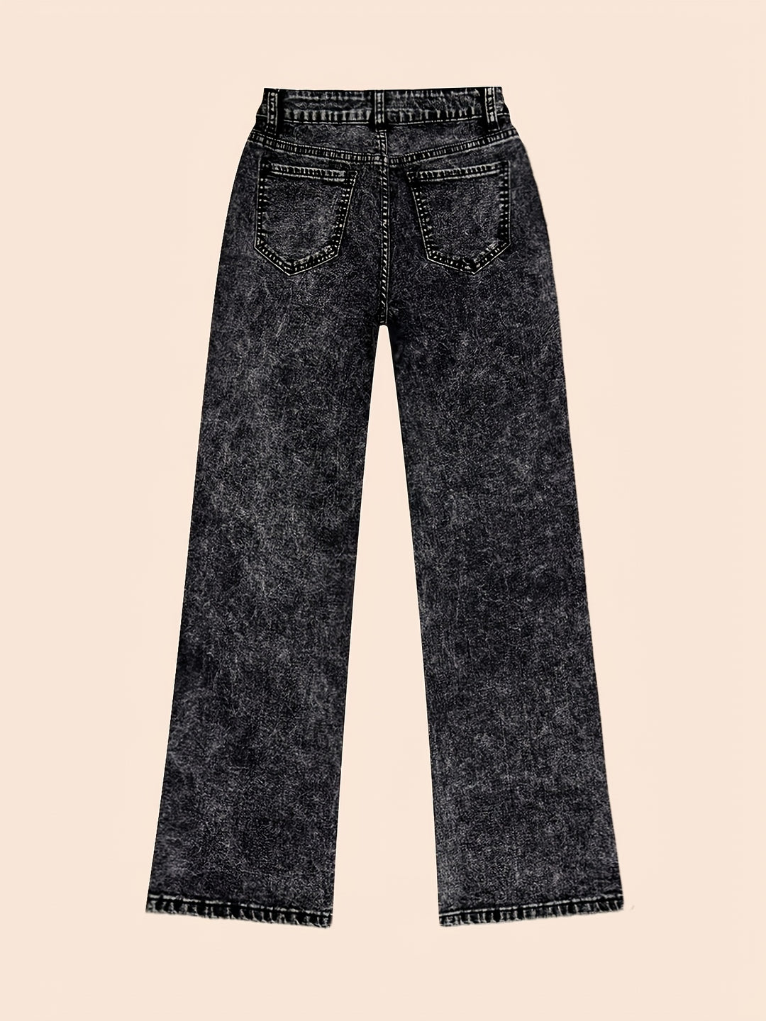 Thea | Weit geschnittene Hose mit hohem Bund
