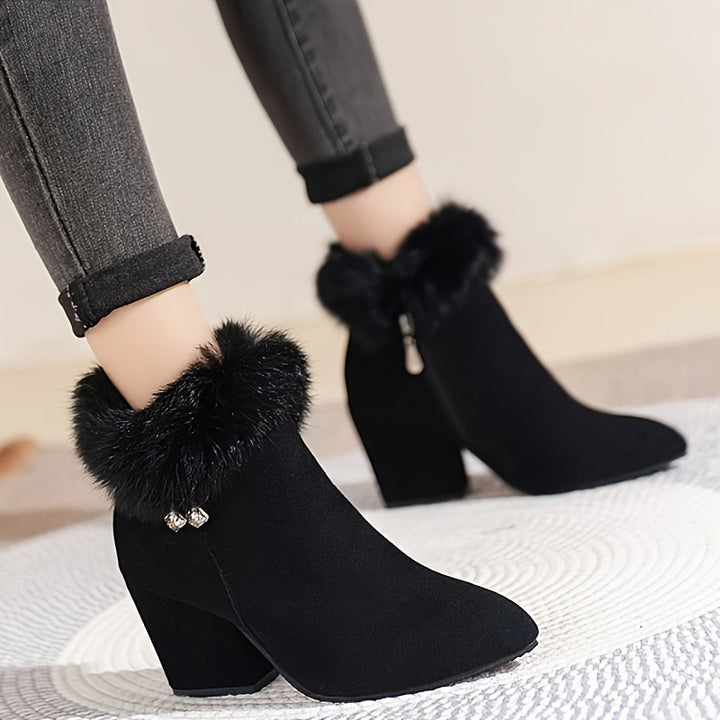 Gesine | Elegante Stiefeletten mit Blockabsatz