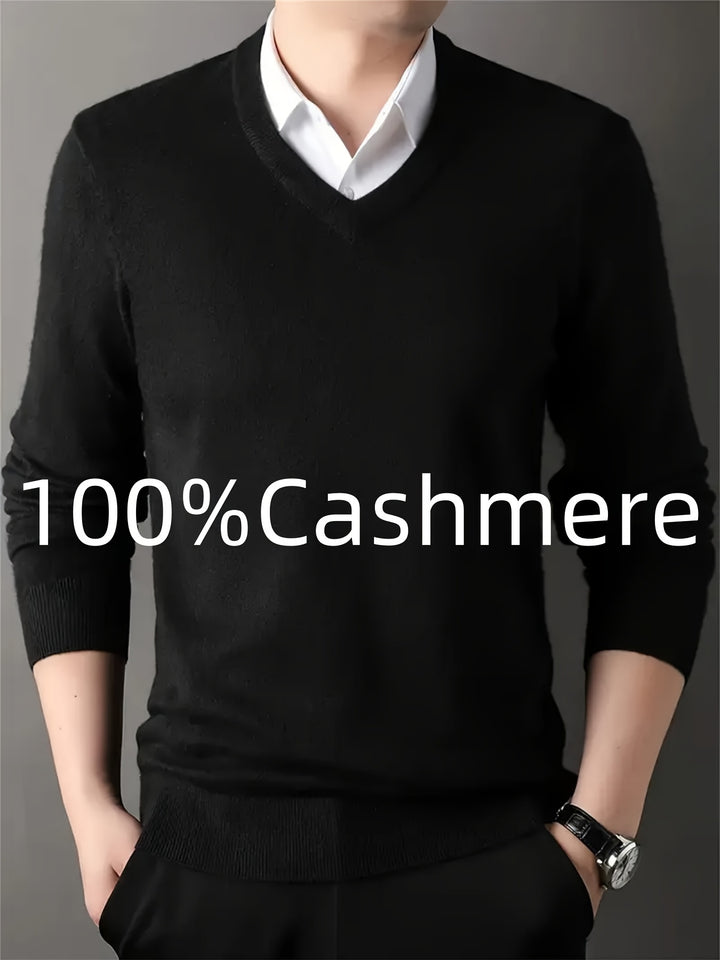 Jens | Klassischer V-Ausschnitt Pullover