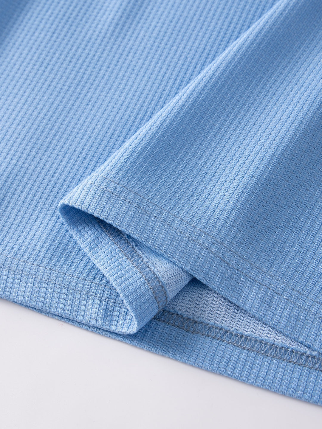 Kai | Strukturiertes Langarmshirt mit Waffelmuster