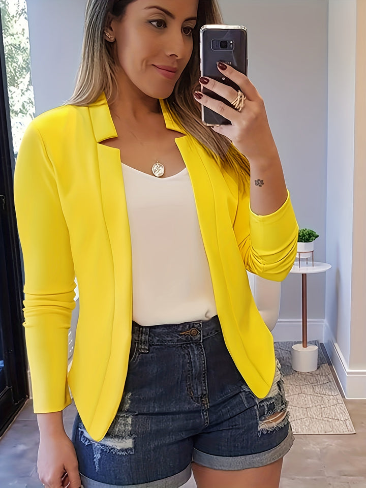Birgit | Offener Blazer mit Reverskragen