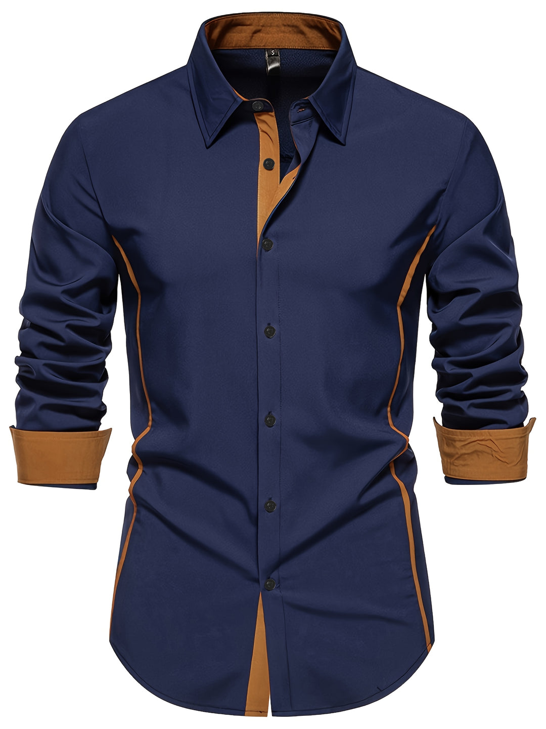 Detlef | Elegantes Kontrast-Hemd