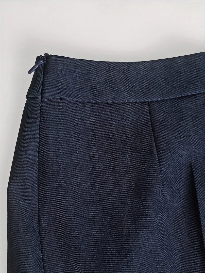 Marie | Damen Business Zweiteiler Longblazer Schlag Anzug