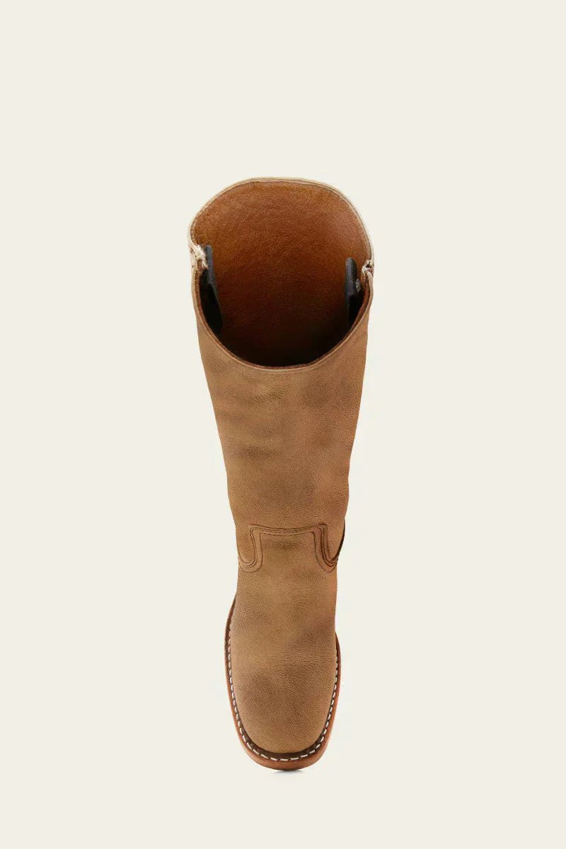 Lena | Damen Kniehohe Stiefel Schlanke Passform Strukturierter Absatz