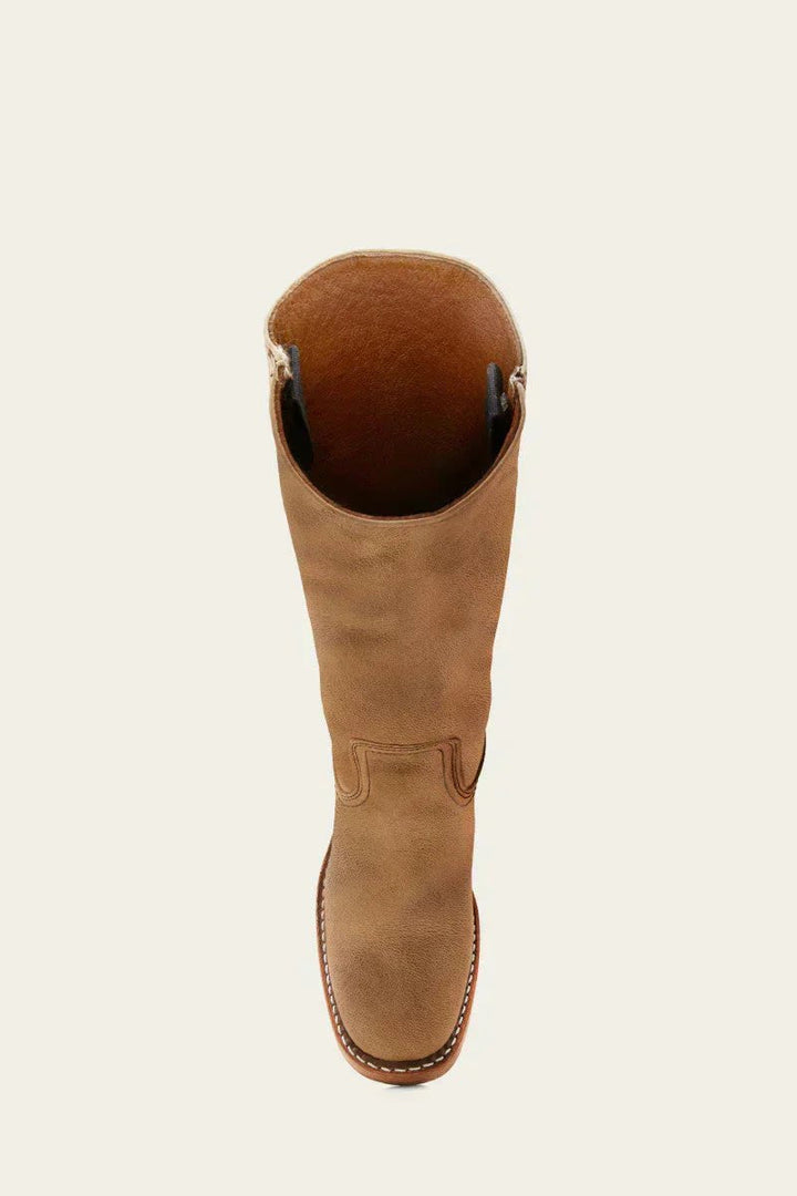 Lena | Damen Kniehohe Stiefel Schlanke Passform Strukturierter Absatz