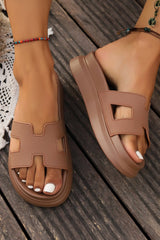 Charlotte | Damen Orthopädische Platform Pantoletten