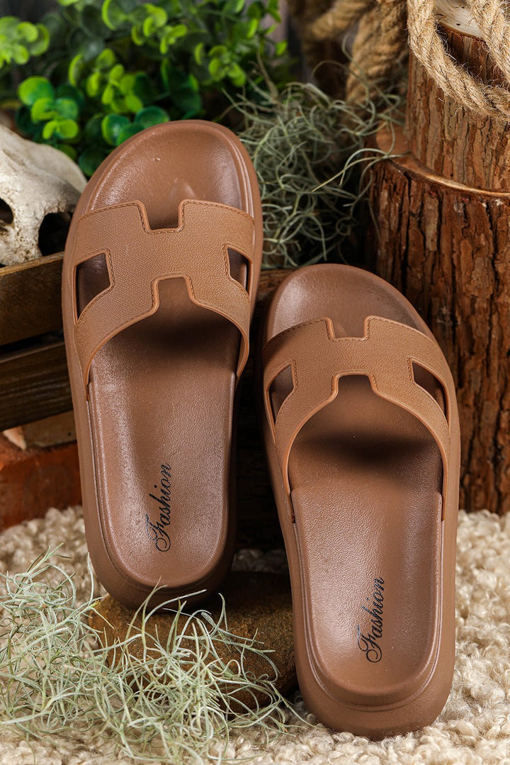 Charlotte | Damen Orthopädische Platform Pantoletten