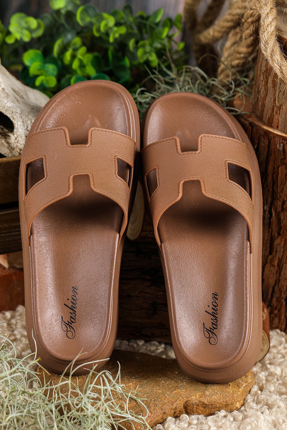 Charlotte | Damen Orthopädische Platform Pantoletten