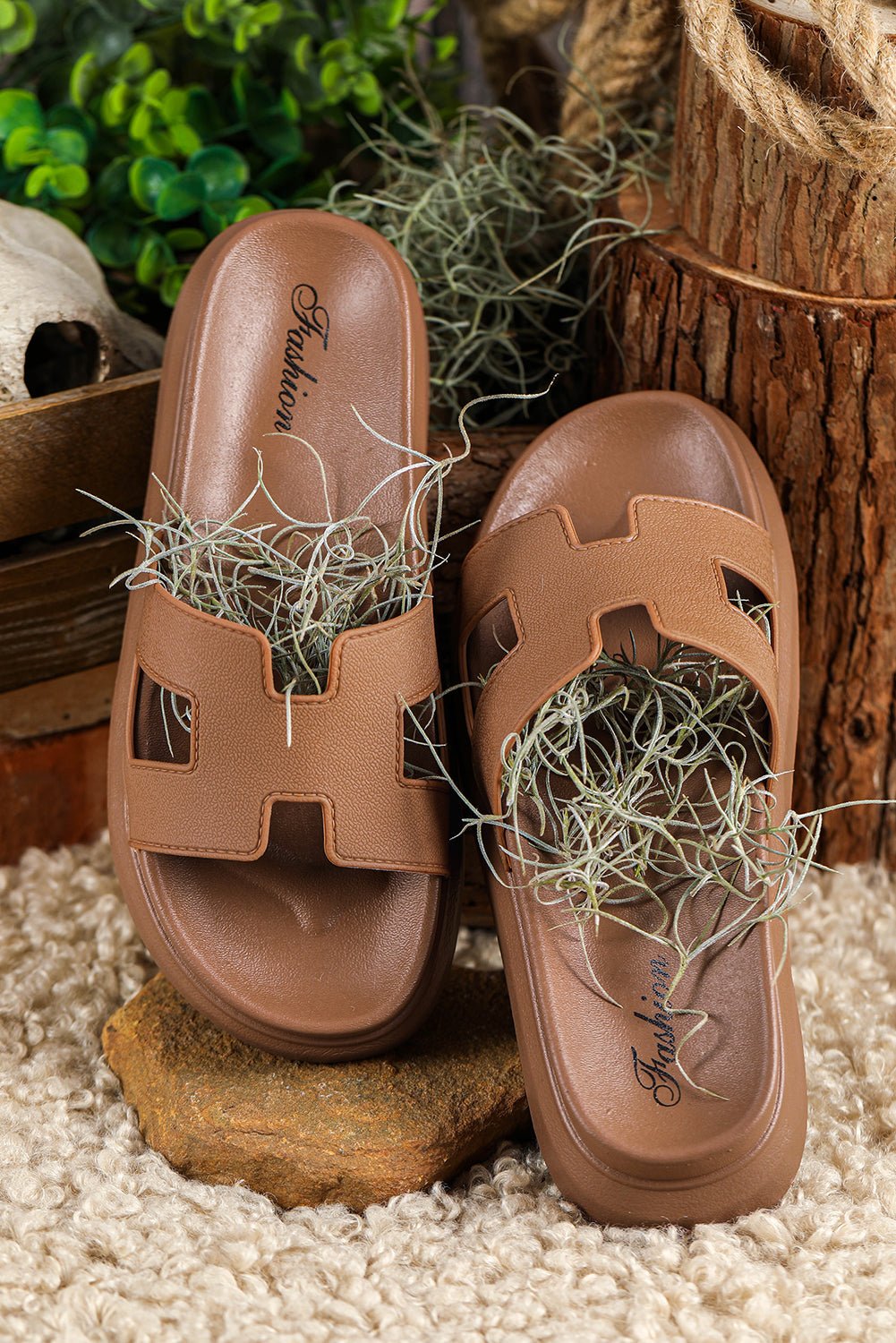 Charlotte | Damen Orthopädische Platform Pantoletten