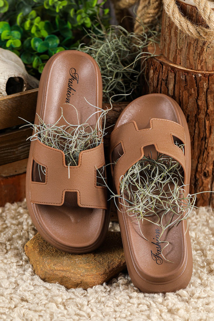 Charlotte | Damen Orthopädische Platform Pantoletten