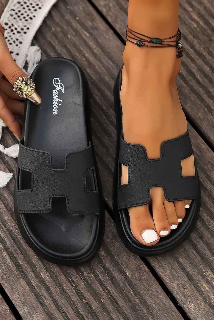 Charlotte | Damen Orthopädische Platform Pantoletten