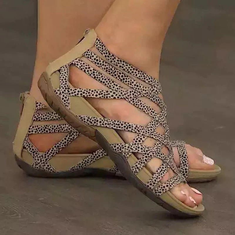 Johanna | Damen Orthopädische Verstellbare Riemchen-Sandalen