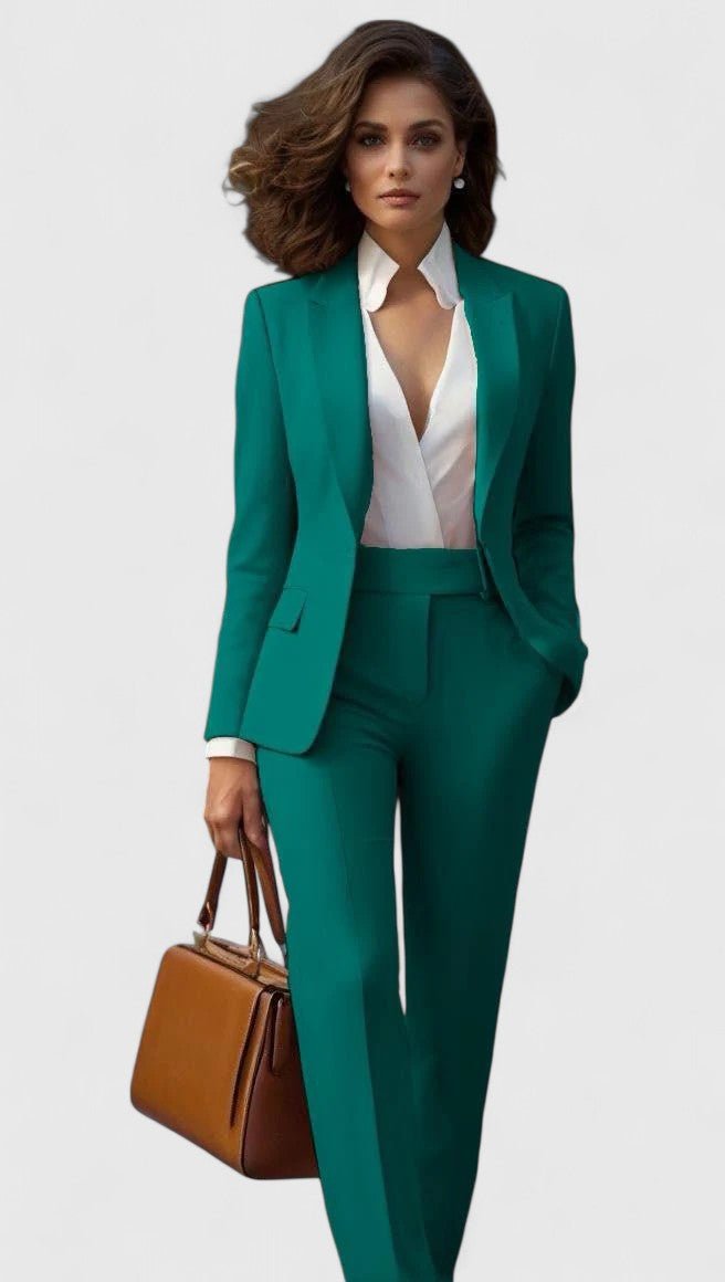 Amelie | Damen Tailliertes Business Anzug Set